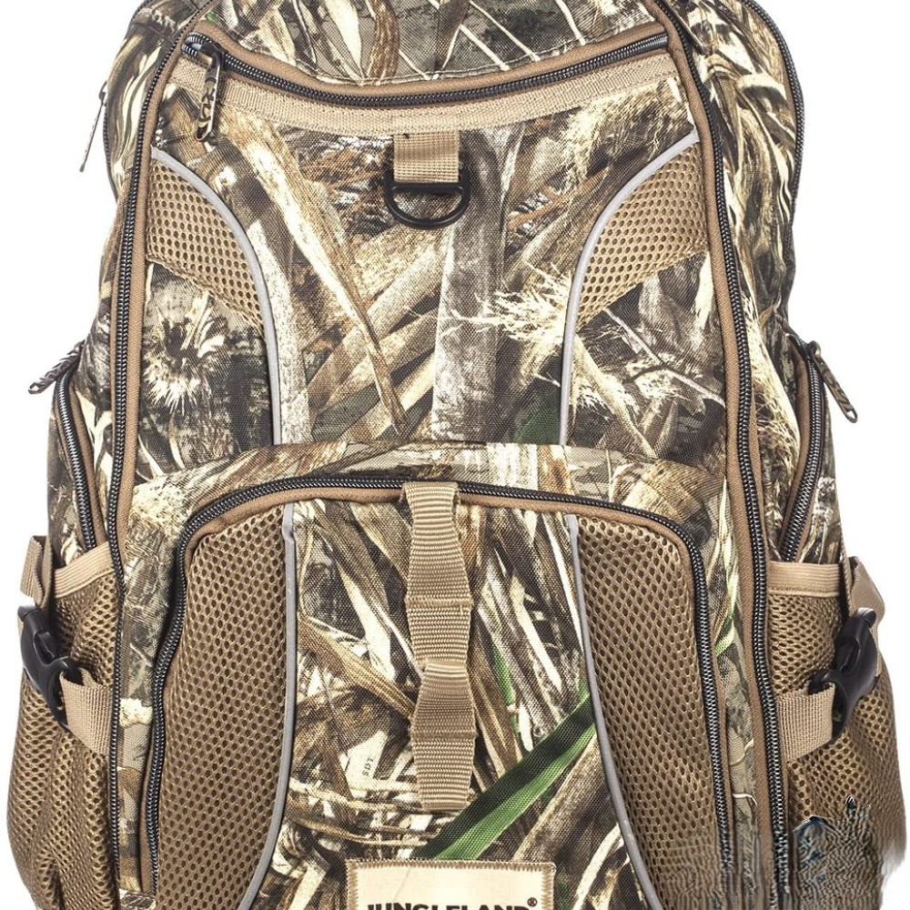 Jungleland Camo Hunting Backpack - Water Resistant & Shockproof Daypack