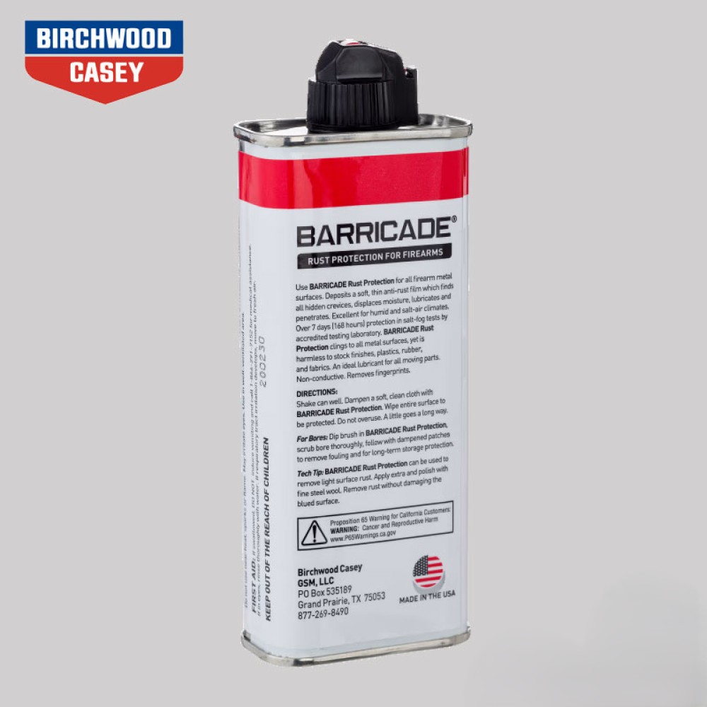 Birchwood Casey Barricade Rust Protection for Firearms