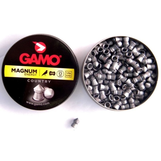 Gamo Pellet Magnum Energy 15.43 gr .22 for Hunting