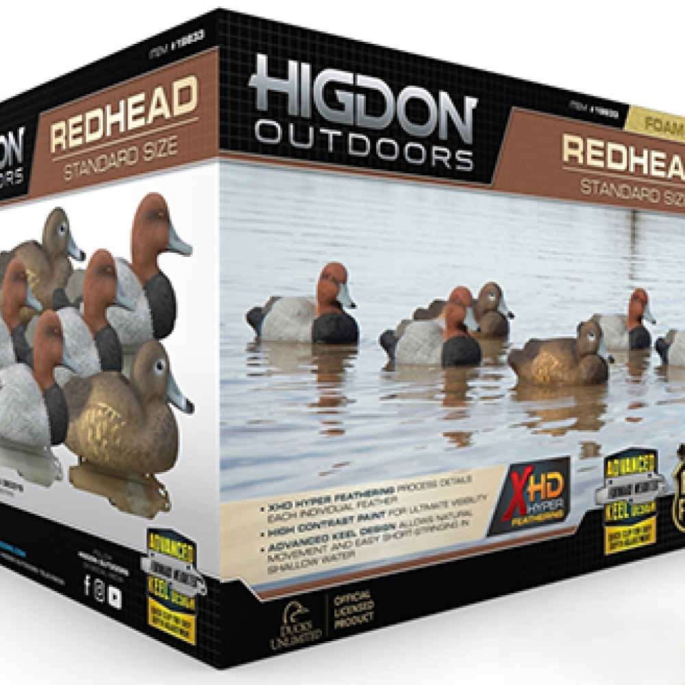 Higdon Foam-Filled Redhead Duck Decoys (6-Pack)