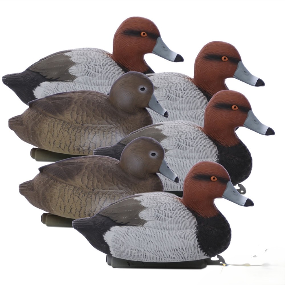 Higdon Red Head Duck Decoys 6 Pc